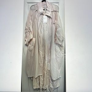 athleta Canopy Parachute Jacket in blush